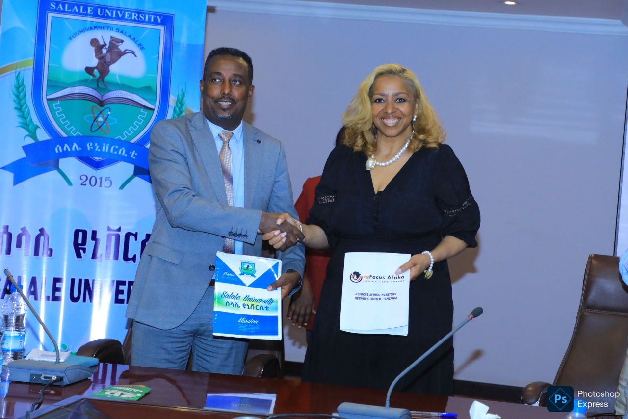 Salale University Signs Memorandum of Understanding with reFocus Afrika